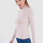 Carina High Neck Long Sleeve Top