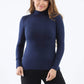 Carina High Neck Long Sleeve Top