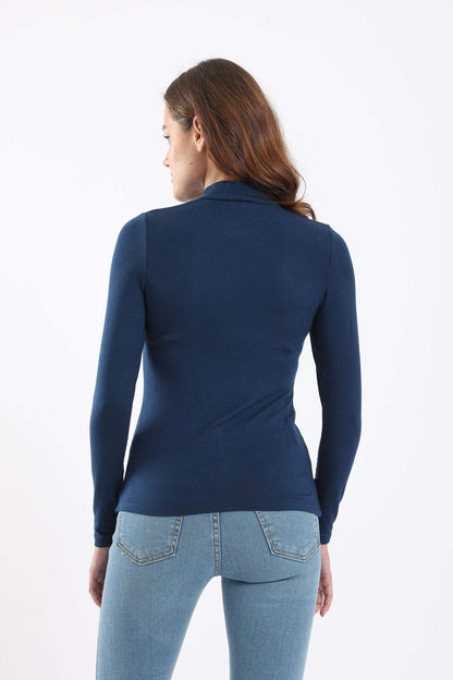 High Neck Long Sleeve Top - Carina - ??Ã¢â‚¬â„¢????????ÃƒÂ±??Ã¯Â¿Â½ÃƒÂ¿??Ã†â€™?ÃƒÂ¿????