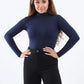 Carina High Neck Long Sleeve Top