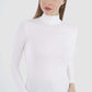 Carina High Neck Long Sleeve Top