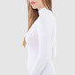 Carina High Neck Long Sleeve Top