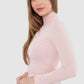 Carina High Neck Long Sleeve Top