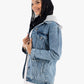 Carina Hooded Denim Jacket