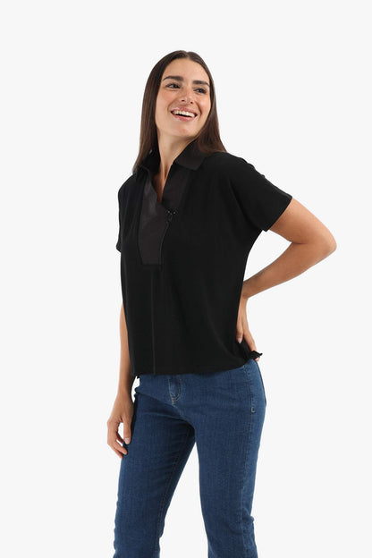 Johnny Collar Black Blouse - Carina - ??√É¬¢√¢‚Äö¬¨√¢‚Äû¬¢????????√É∆í√Ç¬±??√É¬Ø√Ç¬ø√Ç¬Ω√É∆í√Ç¬ø??√É‚Ä†√¢‚Ç¨‚Ñ¢?√É∆í√Ç¬ø????