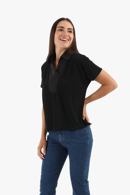 Johnny Collar Black Blouse - Carina - ??√É¬¢√¢‚Äö¬¨√¢‚Äû¬¢????????√É∆í√Ç¬±??√É¬Ø√Ç¬ø√Ç¬Ω√É∆í√Ç¬ø??√É‚Ä†√¢‚Ç¨‚Ñ¢?√É∆í√Ç¬ø????