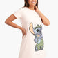 Light Simon Printed Midi Nightgown