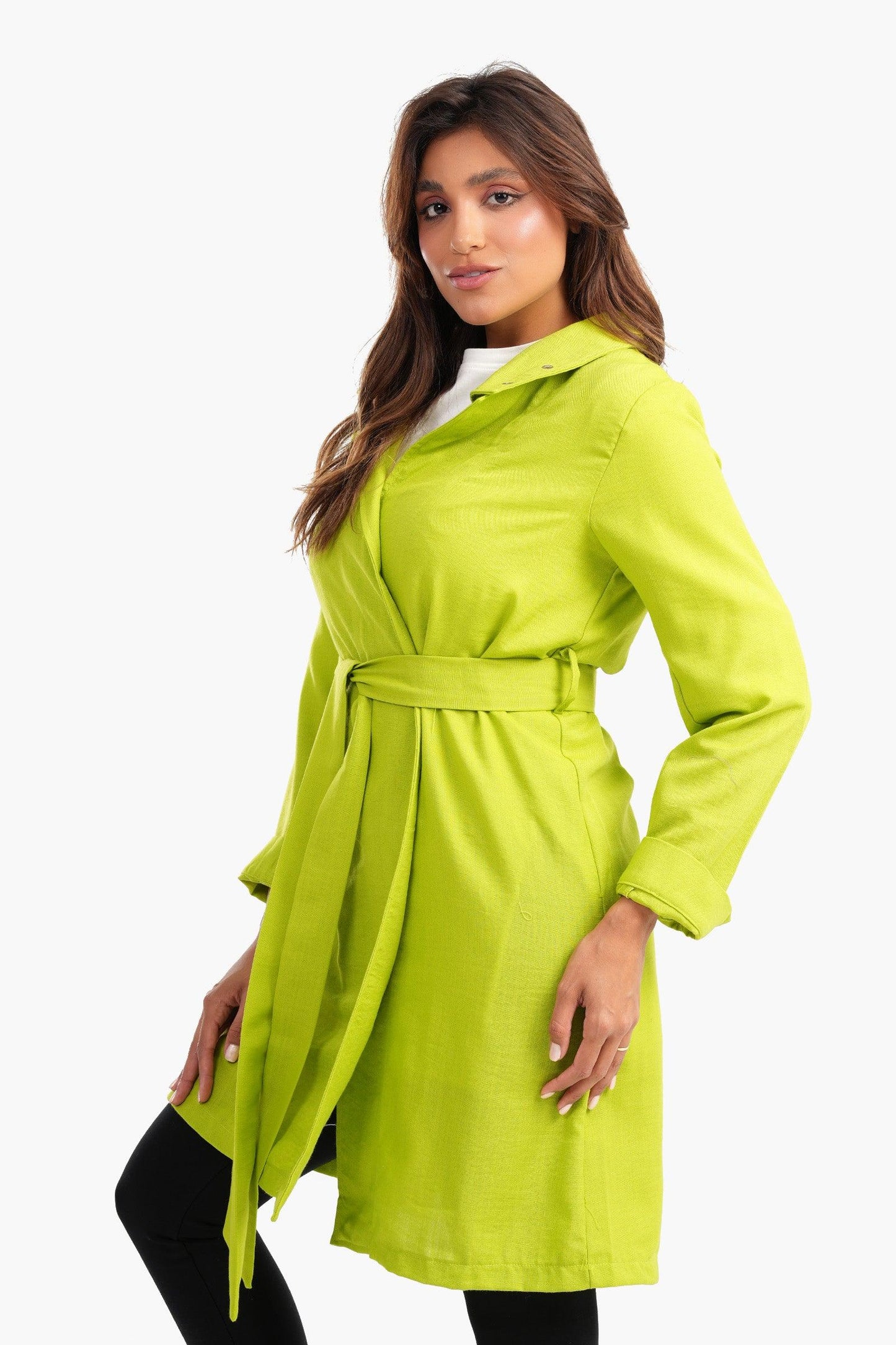 Lightweight Summer Jacket with Tie-Belt