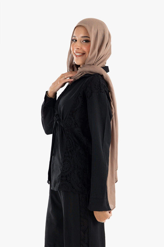 Linen Lounge Jacket with Embroidery - Carina - ??√É¬¢√¢‚Äö¬¨√¢‚Äû¬¢????????√É∆í√Ç¬±??√É¬Ø√Ç¬ø√Ç¬Ω√É∆í√Ç¬ø??√É‚Ä†√¢‚Ç¨‚Ñ¢?√É∆í√Ç¬ø????