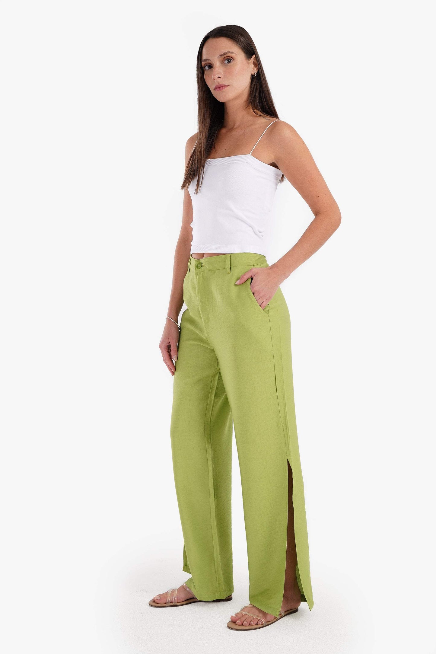 Linen Lounge Pants with Slits - Carina - ??√É¬¢√¢‚Äö¬¨√¢‚Äû¬¢????????√É∆í√Ç¬±??√É¬Ø√Ç¬ø√Ç¬Ω√É∆í√Ç¬ø??√É‚Ä†√¢‚Ç¨‚Ñ¢?√É∆í√Ç¬ø????