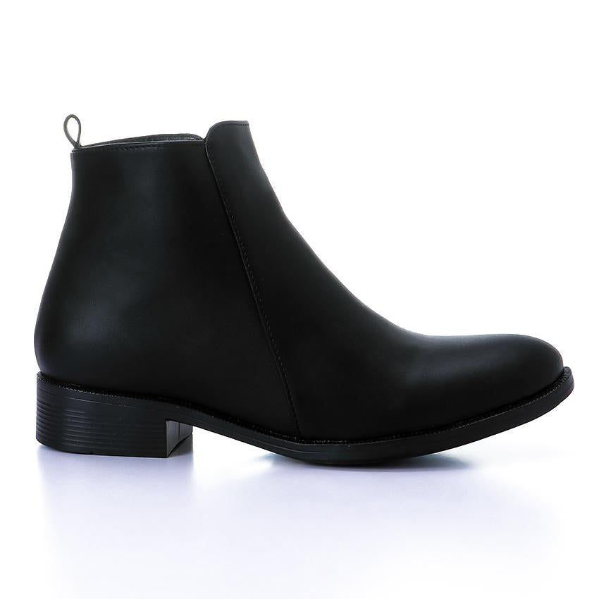 Elegant Plain Ankle Boots