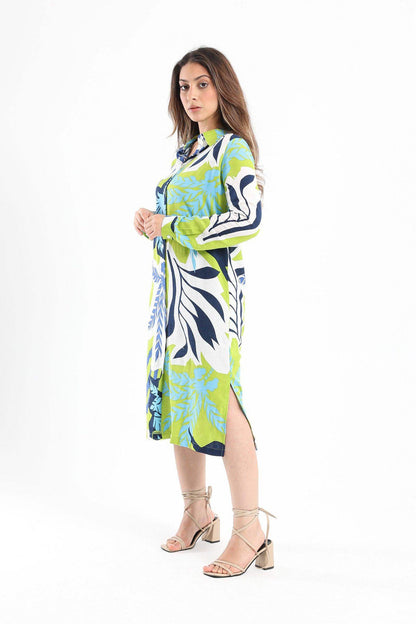 Long Sleeves Midi Shirt Dress - Carina - ??√É¬¢√¢‚Äö¬¨√¢‚Äû¬¢????????√É∆í√Ç¬±??√É¬Ø√Ç¬ø√Ç¬Ω√É∆í√Ç¬ø??√É‚Ä†√¢‚Ç¨‚Ñ¢?√É∆í√Ç¬ø????