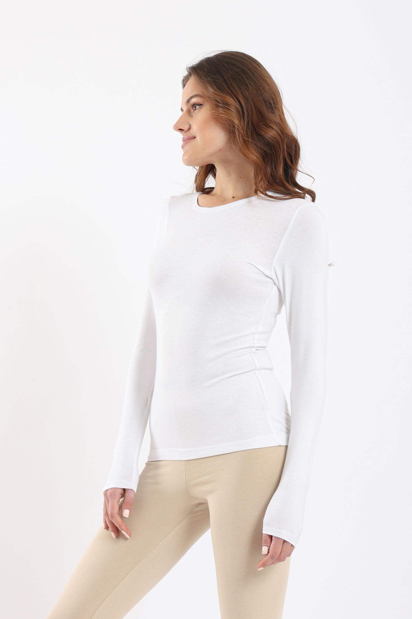 Long Sleeves Viscose Top - Carina - ??Ã¢â‚¬â„¢????????ÃƒÂ±??Ã¯Â¿Â½ÃƒÂ¿??Ã†â€™?ÃƒÂ¿????