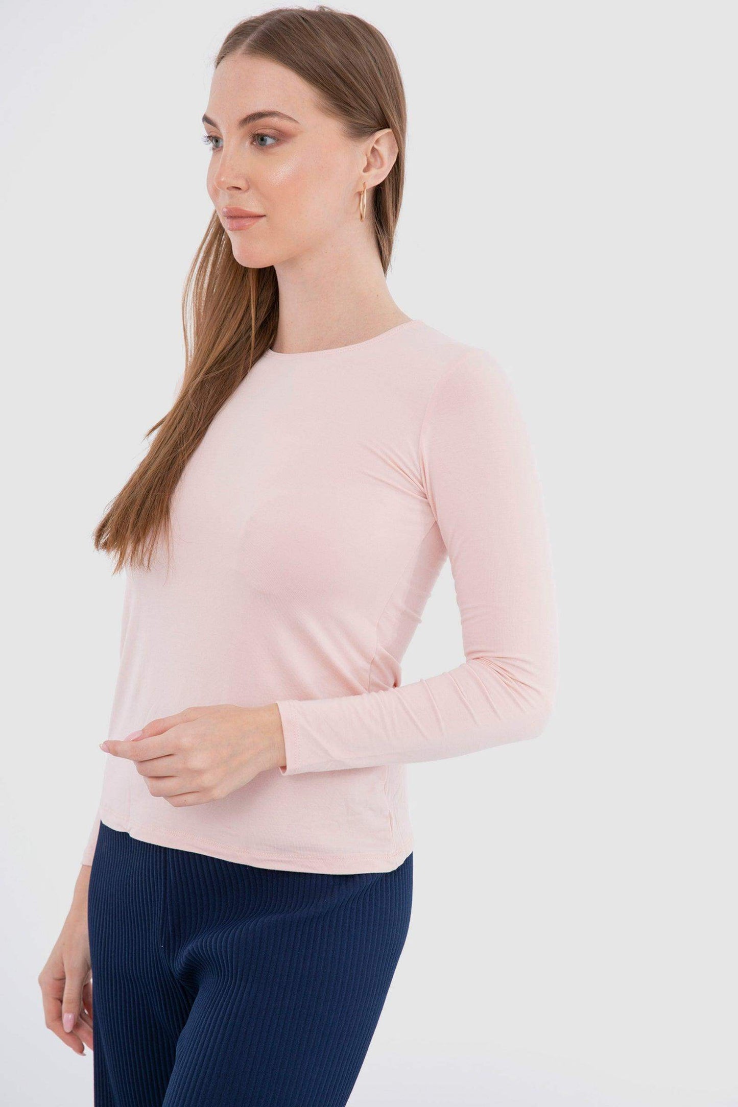 Carina Long Sleeves Viscose Top