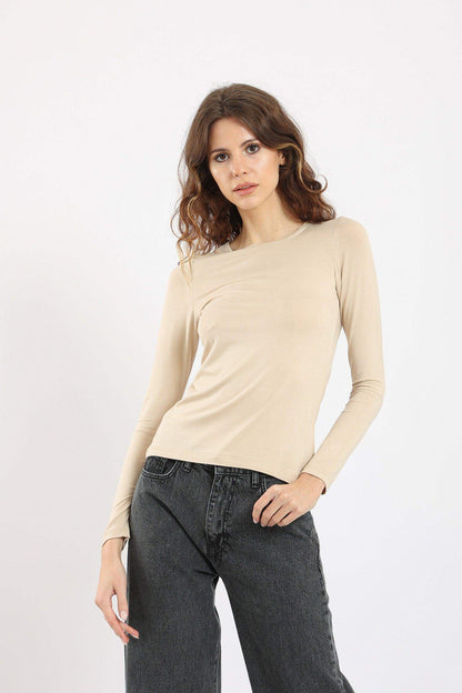 Long Sleeves Viscose Top - Carina - ??Ã¢â‚¬â„¢????????ÃƒÂ±??Ã¯Â¿Â½ÃƒÂ¿??Ã†â€™?ÃƒÂ¿????