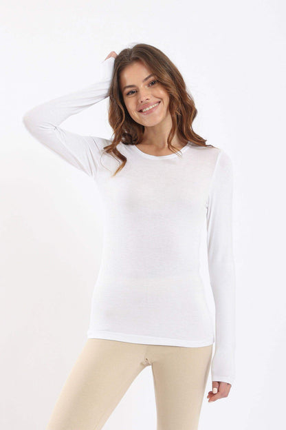 Long Sleeves Viscose Top - Carina - ??Ã¢â‚¬â„¢????????ÃƒÂ±??Ã¯Â¿Â½ÃƒÂ¿??Ã†â€™?ÃƒÂ¿????