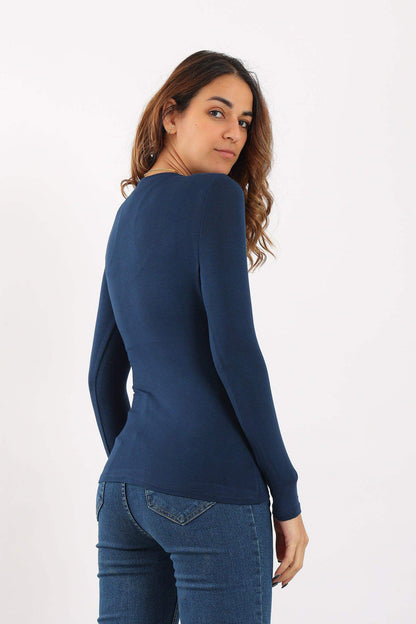 Long Sleeves Viscose Top - Carina - ??Ã¢â‚¬â„¢????????ÃƒÂ±??Ã¯Â¿Â½ÃƒÂ¿??Ã†â€™?ÃƒÂ¿????