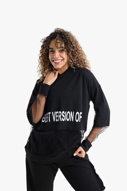 Lounge T-Shirt with Tulle - Carina - ??√É¬¢√¢‚Äö¬¨√¢‚Äû¬¢????????√É∆í√Ç¬±??√É¬Ø√Ç¬ø√Ç¬Ω√É∆í√Ç¬ø??√É‚Ä†√¢‚Ç¨‚Ñ¢?√É∆í√Ç¬ø????