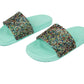 Lome Casual Glitter Slides for Teen Girls