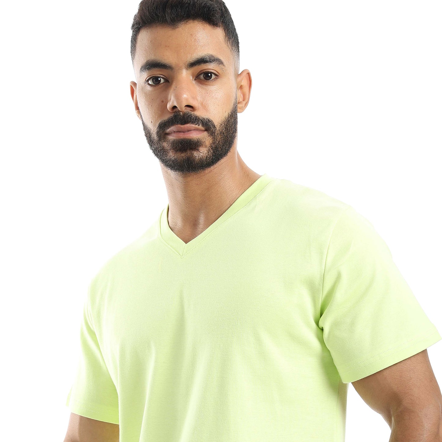 Plain Basic V-Neck T-Shirt