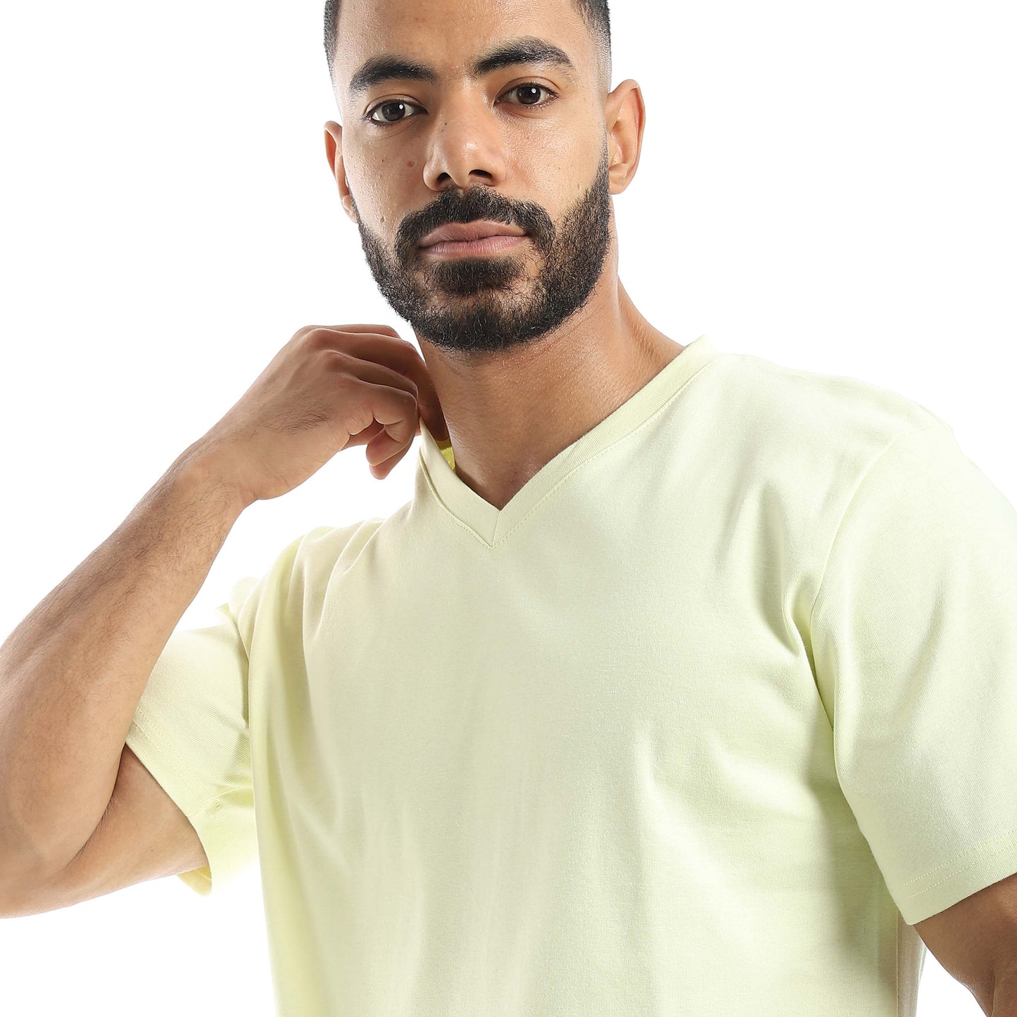 Plain Basic V-Neck T-Shirt