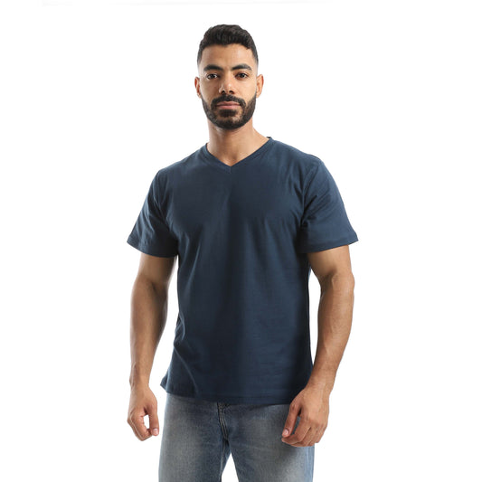 Plain Basic V-Neck T-Shirt