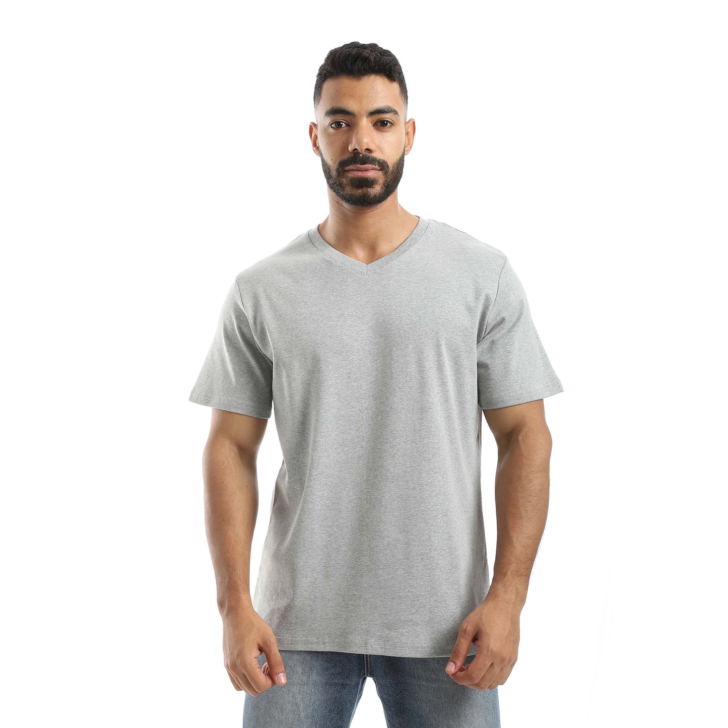 Plain Basic V-Neck T-Shirt