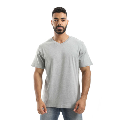 Plain Basic V-Neck T-Shirt