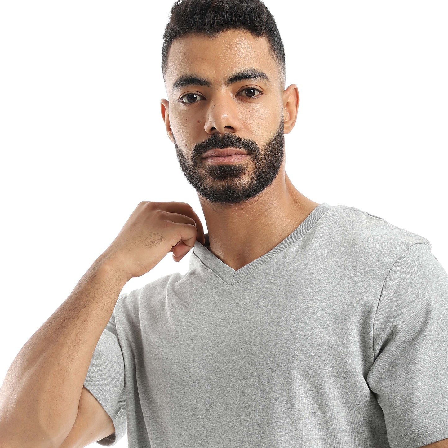 Plain Basic V-Neck T-Shirt