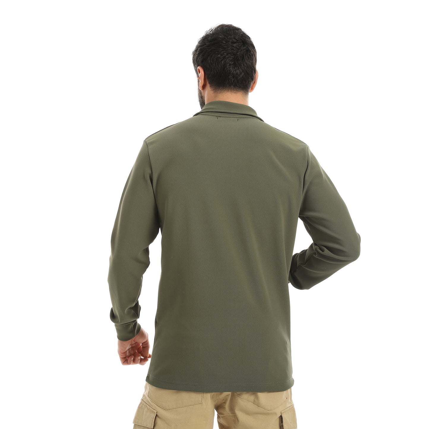 Quarter Zipper Trico Sweatshirt
