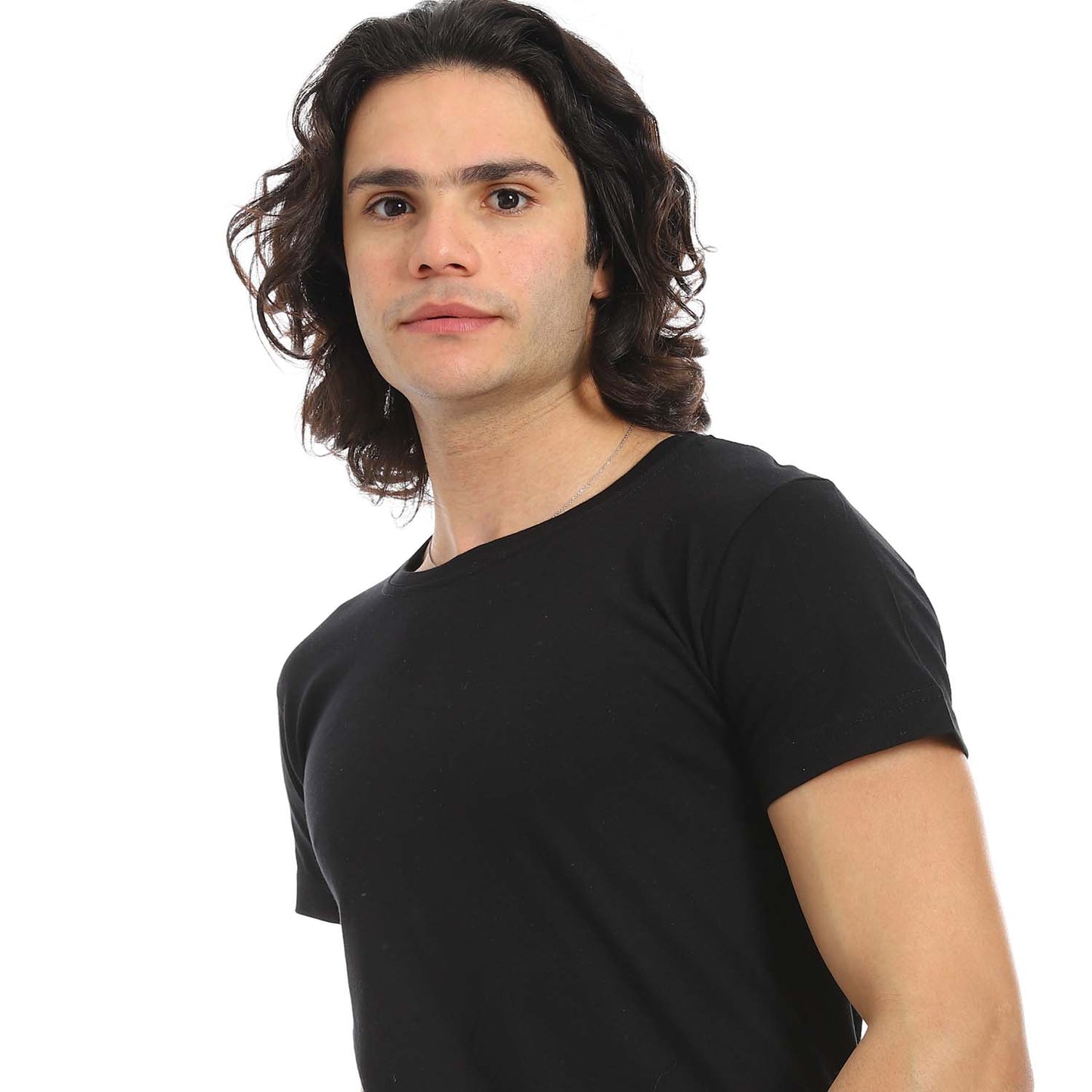 Plain Basic Round Neck T-Shirt