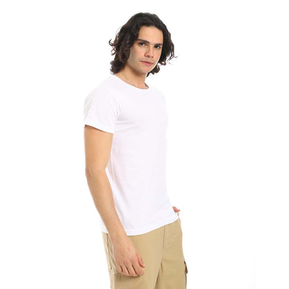 Plain Basic Round Neck T-Shirt