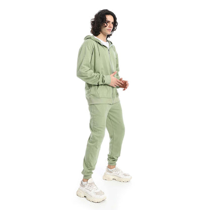 Winter Hooded Sweatshirt & Pants Set