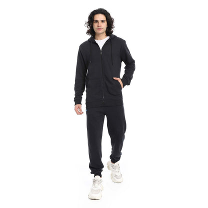 Winter Hooded Sweatshirt & Pants Set