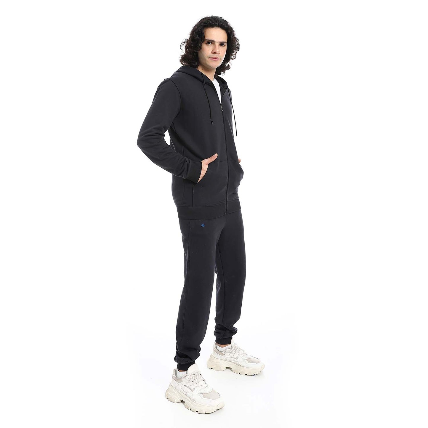 Winter Hooded Sweatshirt & Pants Set