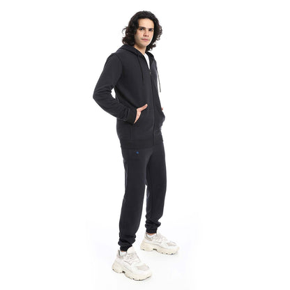 Winter Hooded Sweatshirt & Pants Set