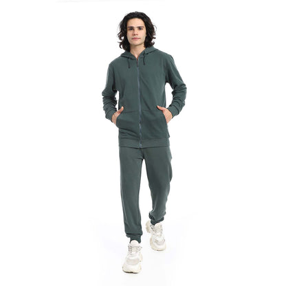 Winter Hooded Sweatshirt & Pants Set