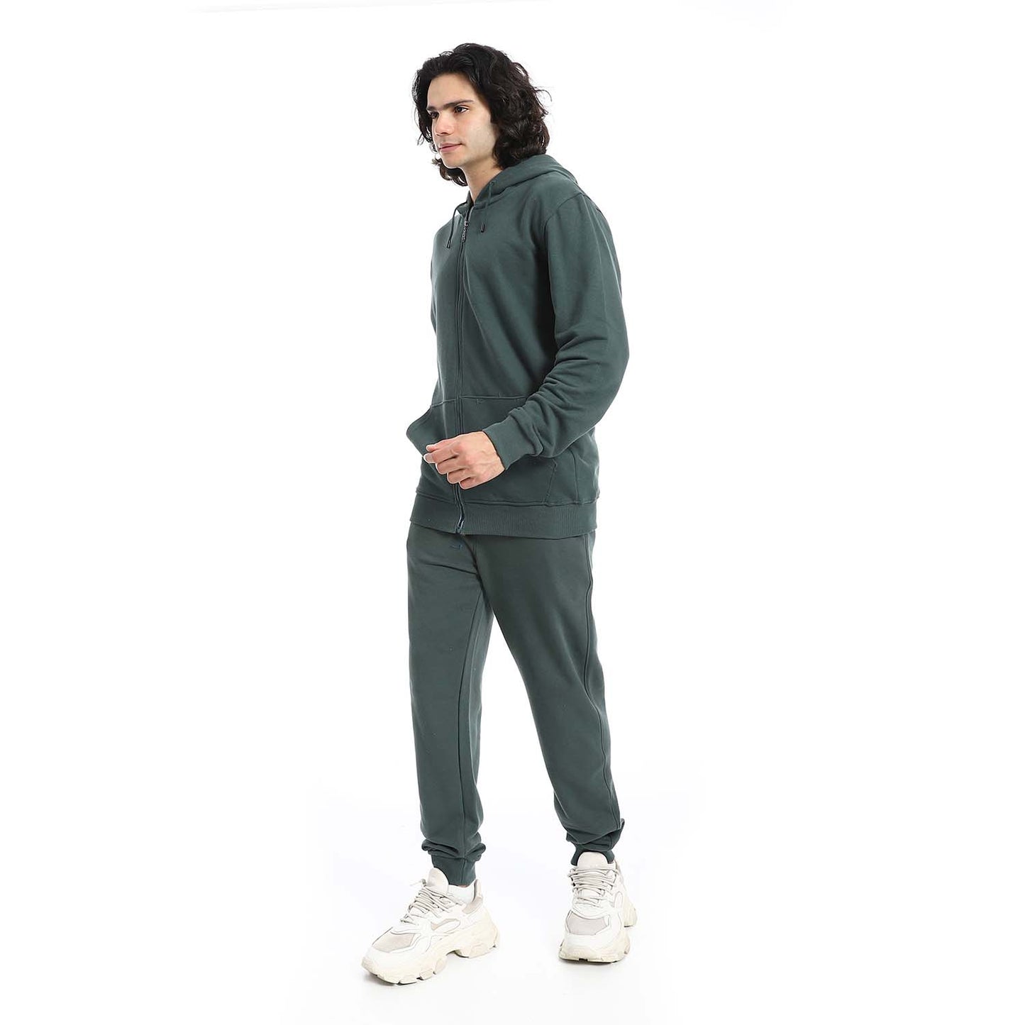 Winter Hooded Sweatshirt & Pants Set