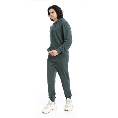 Winter Hooded Sweatshirt & Pants Set