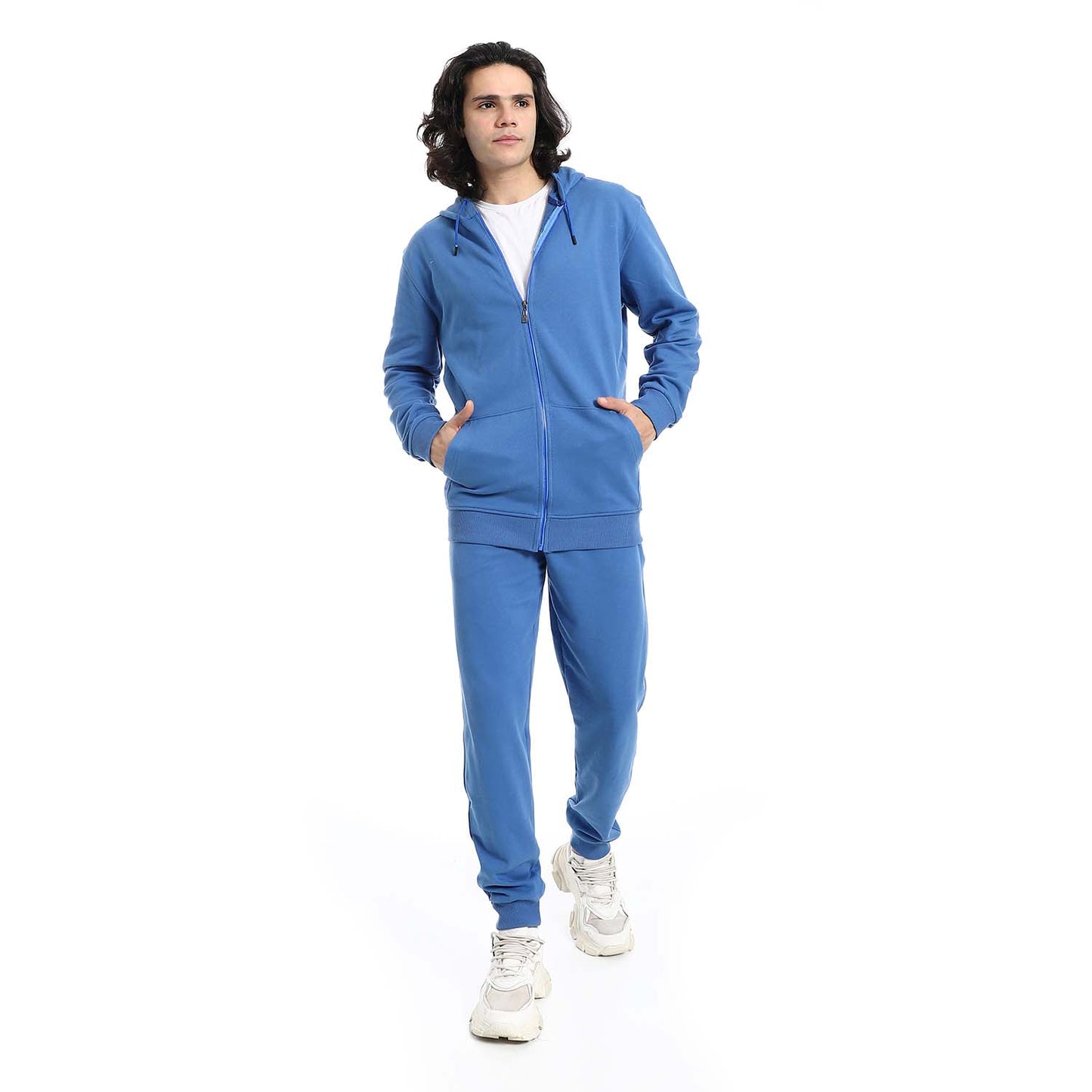 Winter Hooded Sweatshirt & Pants Set