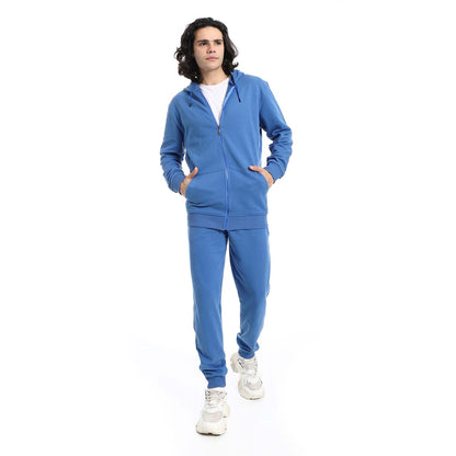 Winter Hooded Sweatshirt & Pants Set