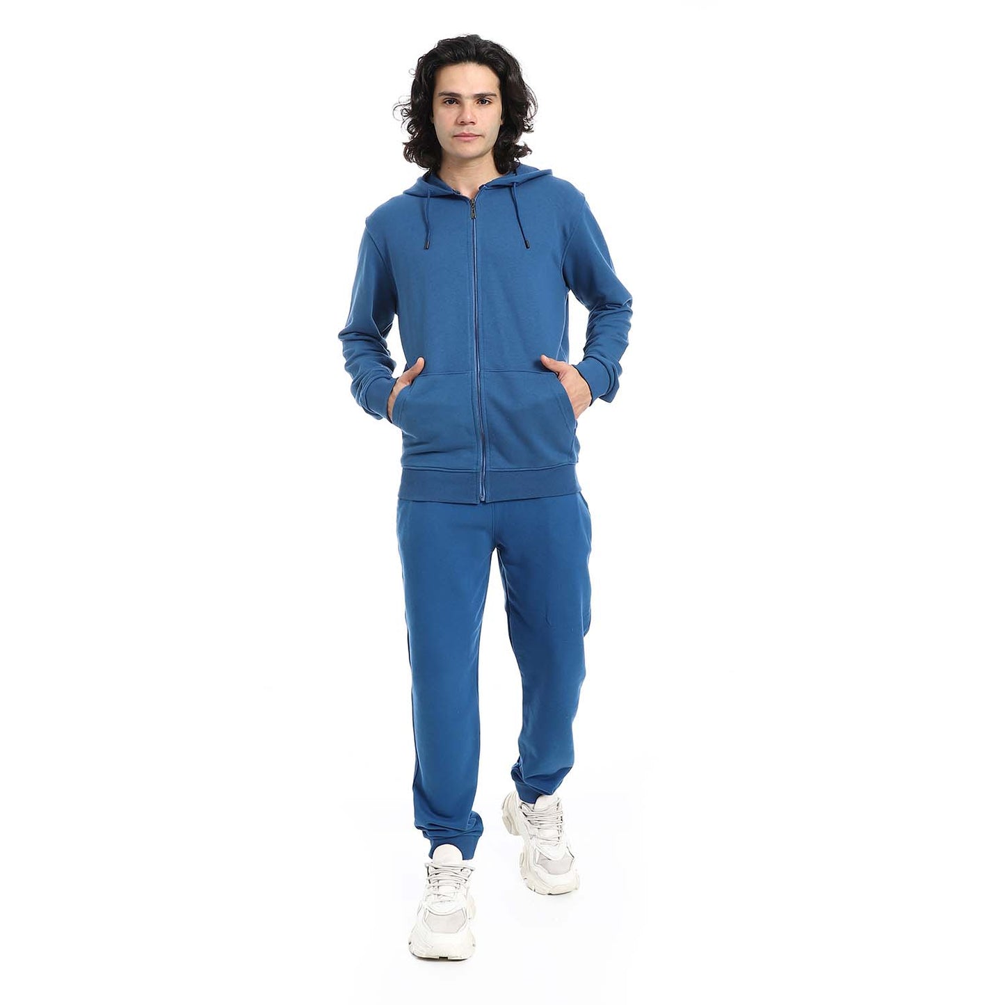 Winter Hooded Sweatshirt & Pants Set