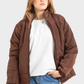 Brown Puffer Jacket