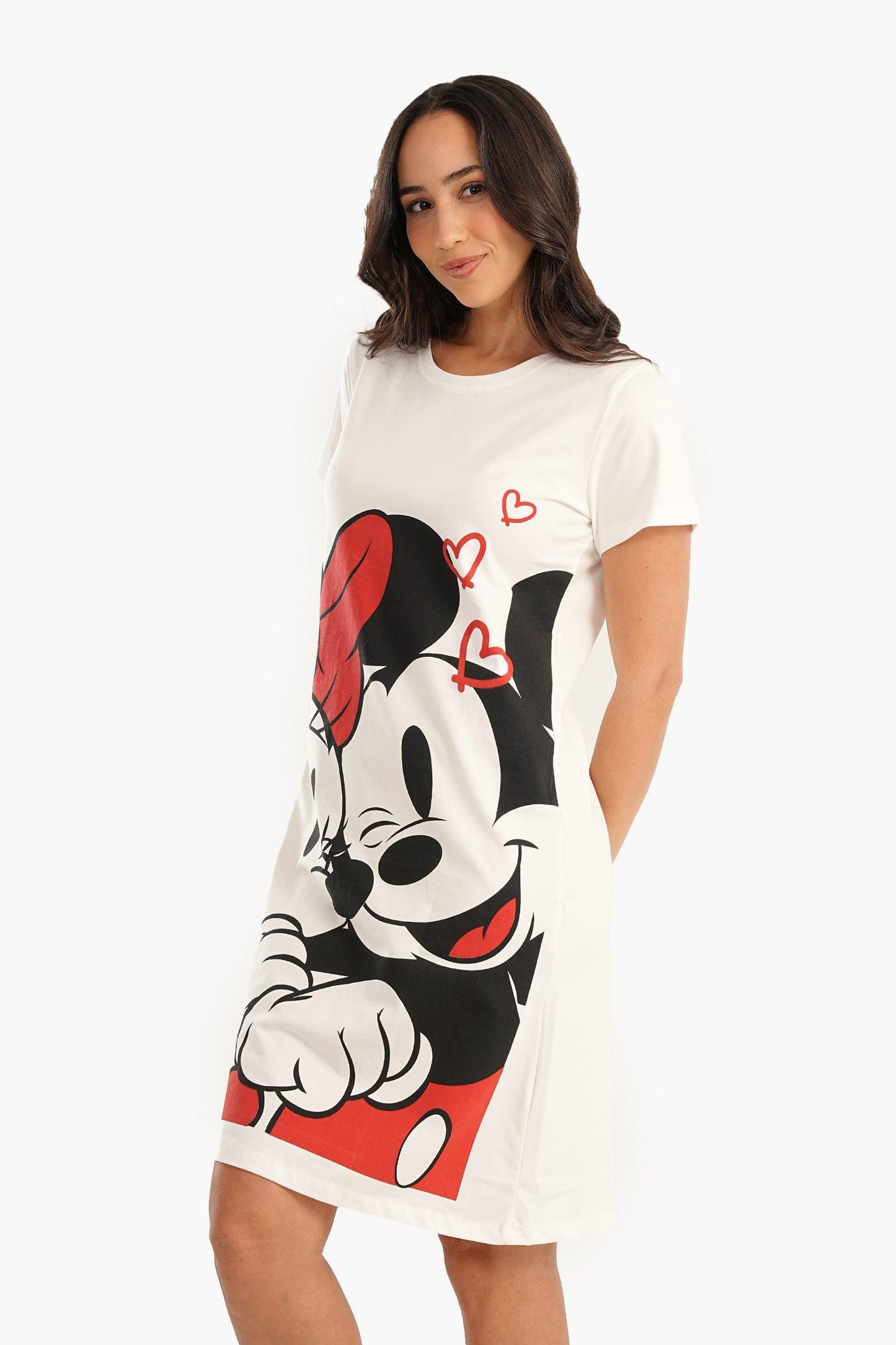 Mickey & Minnie Printed Nightgown