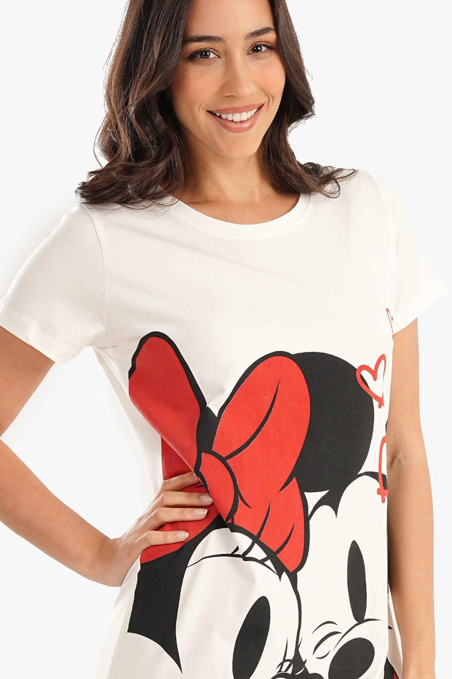 Mickey & Minnie Printed Nightgown