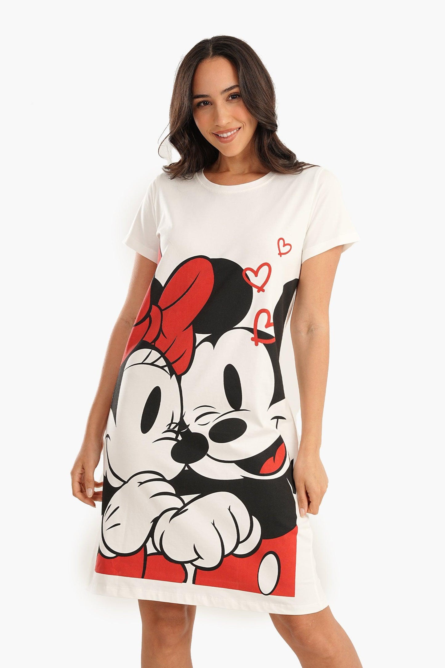 Mickey & Minnie Printed Nightgown