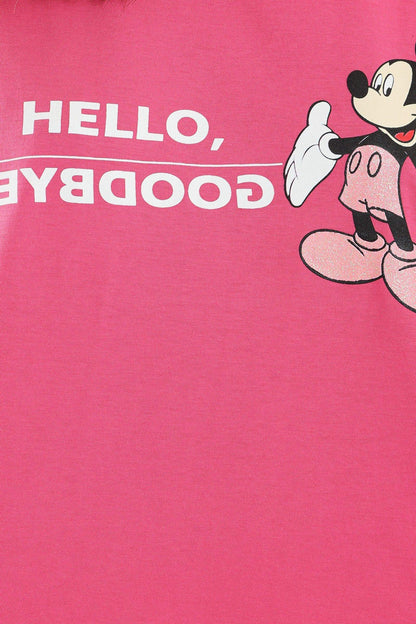 Mickey Mouse Printed Pyjama Set