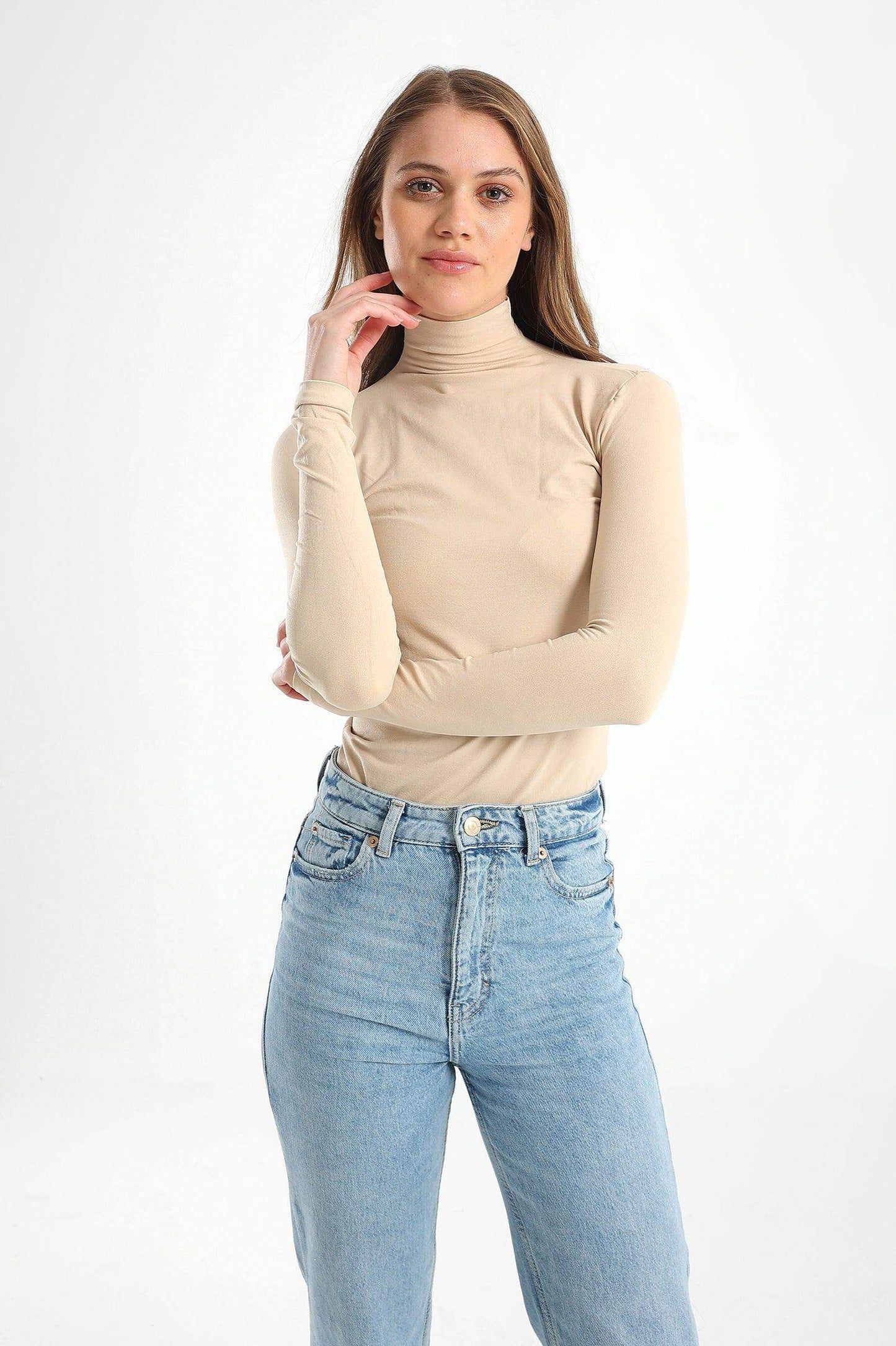 Carina Microfiber Long Sleeves Top