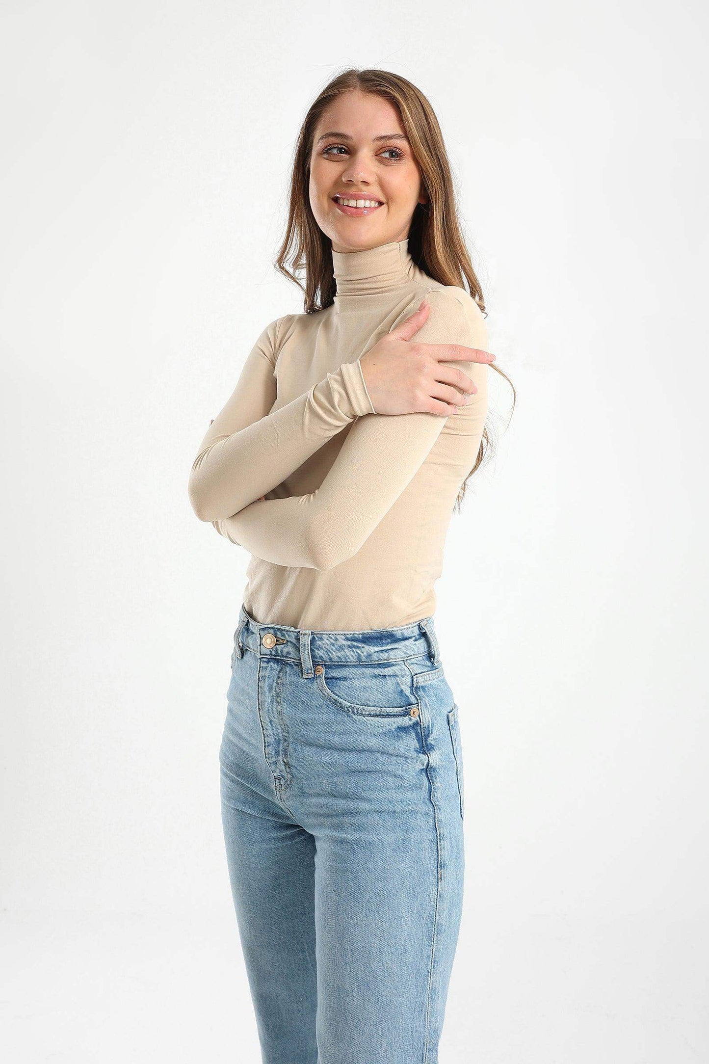 Carina Microfiber Long Sleeves Top