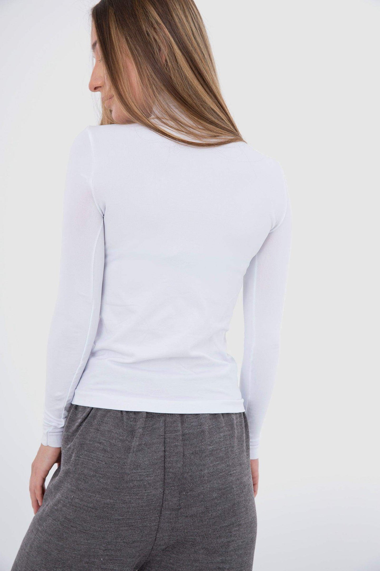 Carina Microfiber Long Sleeves Top